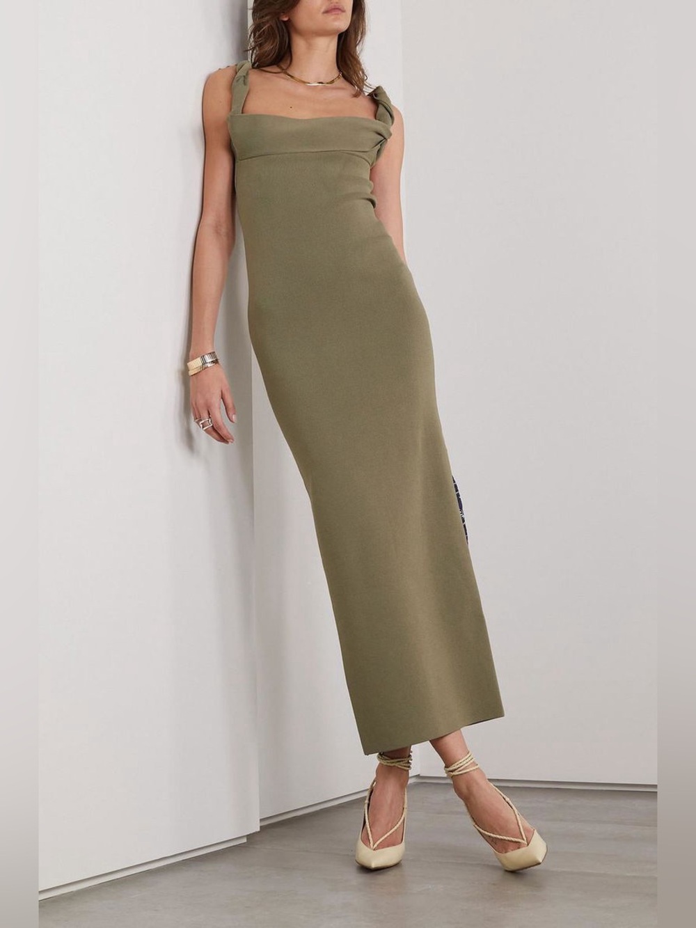 Jacquemus La Robe Malle Alca Dress